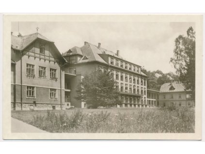 70 - Orlickoústecko, Žamberk, plicní sanatorium, cca 1952