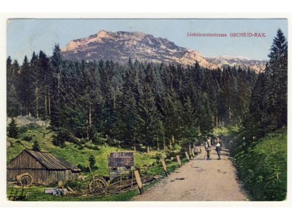 Austria, Gscheid-Rax Pass, lichtenstein, 1915