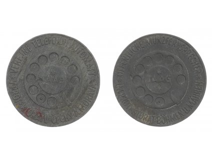 Účelová známka, Veřejné telefonní automaty v Protektorátu Čechy a Morava