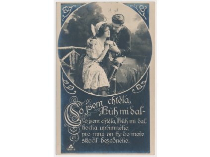 Zamilovaní, "Co jsem chtěla, Bůh mi dal", cca 1919