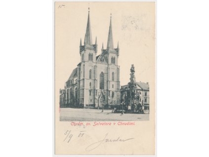 10 - Chrudim, Chrám sv. Salvatora, cca 1901