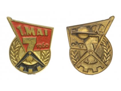 ČSSR, pamětní odznak 1. Máj, stav 1/1