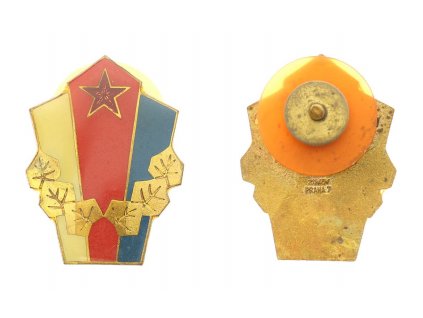 ČSSR, pamětní odznak Vzorná jednotka, šroubovací, stav 1/1