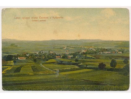 70 - Orlickoústecko, Čermná, celkový pohled, cca 1911
