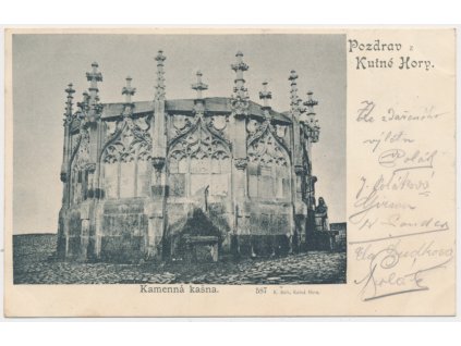 31 - Kutná Hora, partie u Kamenné kašny, cca 1899