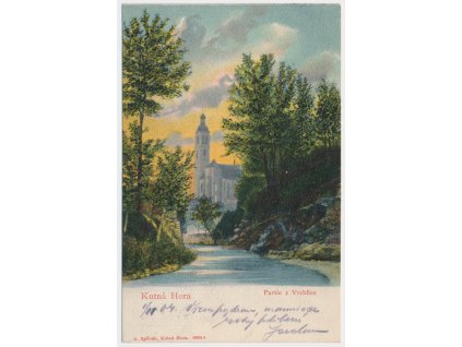 31 - Kutná Hora, Partie z Vrchlice, cca 1904