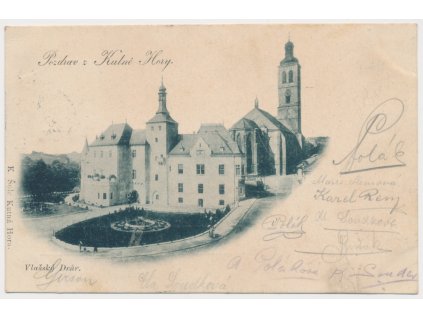 31 - Kutná Hora, pohled na Vlašský Dvůr, cca 1899