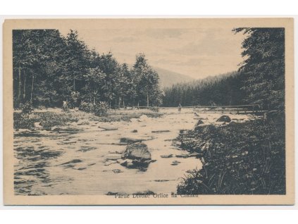 70 - Orlickoústecko, Partie Divoká Orlice na Čiháku, cca 1930