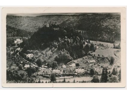 70 - Orlickoústecko, Litice nad Orlicí, celkový pohled, cca 1943