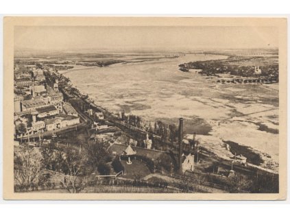 Ukrajina, Kyjev, celkový pohled, cca 1918