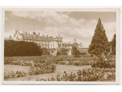 07 - Břeclavsko, Lednice, Zámek a zámecký park, cca 1935