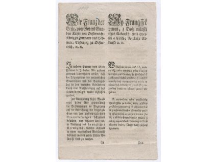 Nařízení gubernia o platbě daní, cirkulář týkající se platby daní