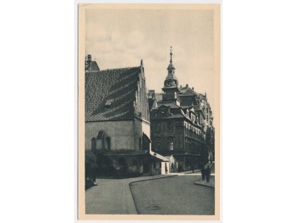 49 - Praha, Staronová Synagoga, cca 1935