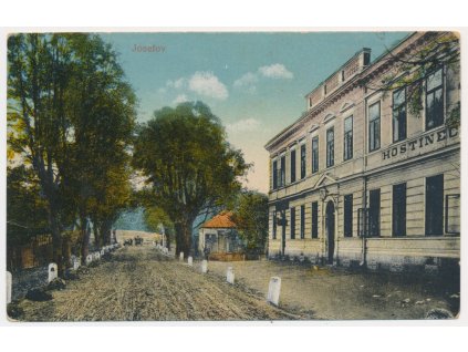 38 - Náchodsko, Josefov, Hostinec, cca 1920