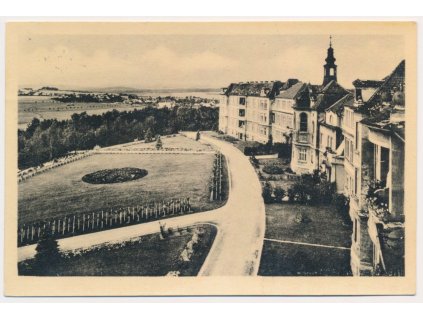 54 - Příbramsko, Nová Ves pod Pleší, "Sanatorium na Pleši", cca 1947