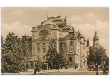 Slovensko, Košice, Národné divadlo, cca 1950
