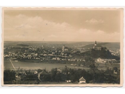 Slovensko, Nitra, celkový pohled, cca 1937