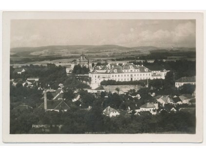 57 - Rychnov na Kněžnou, celkový pohled, cca 1920