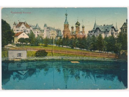 25 - Karlovy Vary (Karlsbad), Westend, cca 1911