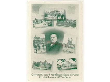 Praha, celostátní sjezd republikánského dorostu, cca 1937