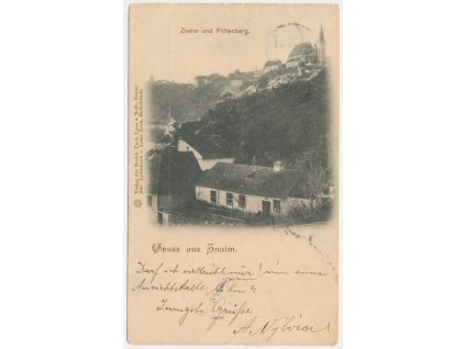 74 - Znojmo, Hradiště, Pöltenberg, cca 1899