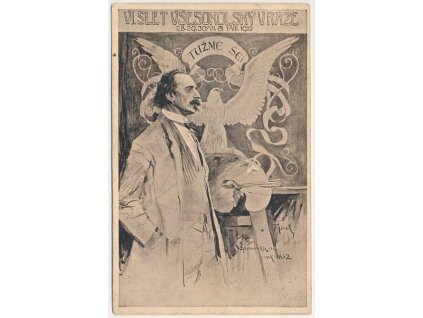 VI. slet všesokolský v Praze, "Tužme se", 1912