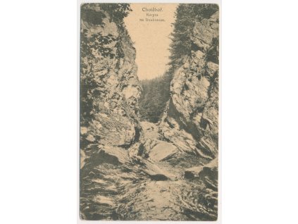 17 - Havlíčkobrodsko, Chotěboř, Koryto na Doubravce, cca 1930