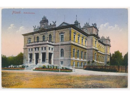 47 - Plzeň, Sokolovna, cca 1924