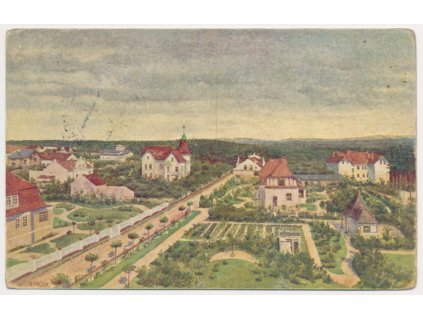 49 - Praha, Klánovice, celkový pohled, cca 1932