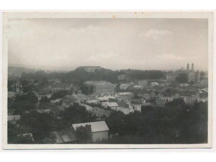 Ukrajina, Užhorod, celkový pohled, cca 1938
