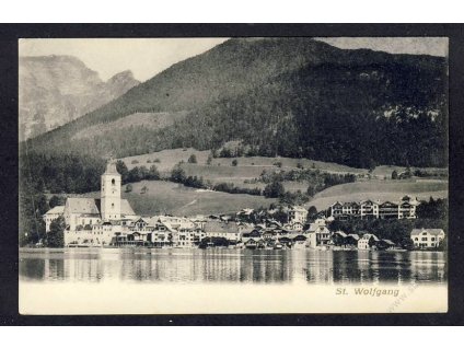Austria, Upper Austria, St. Wolfgang, cca 1900