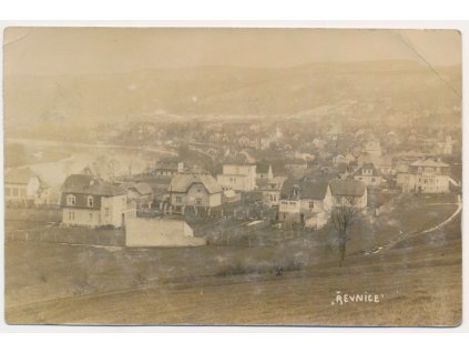 51 - Praha - západ, Řevnice, celkový pohled, cca 1929