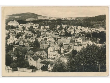 20 - Jablonec nad Nisou, celkový pohled, cca 1953