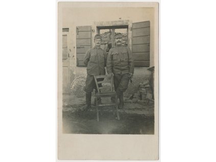 Vojenská, "Při odpočinku v zázemí", cca 1917