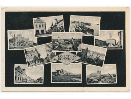 Slovensko, Komárno, 10-ti záběr dominant, cca 1940