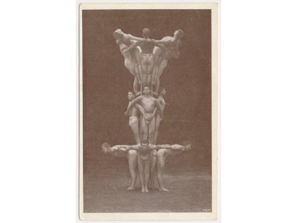 Drtikol František, Světlonoši, slet Sokolů, červen 1910