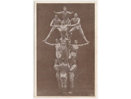 Drtikol František, Světlonoši, slet Sokolů, červen 1910