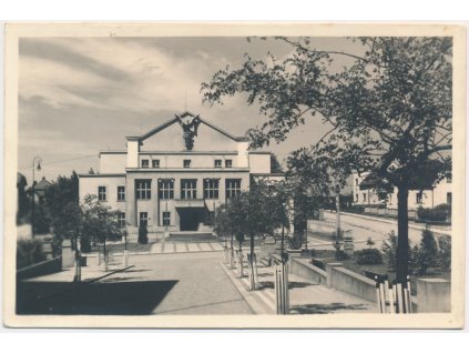 57 - Rychnovsko, Kostelec nad Orlicí, Sokolovna, cca 1949