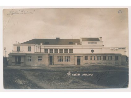 53 - Přerovsko, Kojetín, Sokolovna, lom v růžku, cca 1928