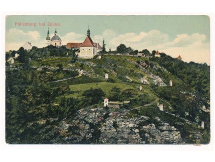 74 - Znojemsko, Hradiště, Pöltenberg bei Znaim, cca 1917
