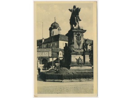 40 - Nymbursko, Poděbrady, zámek, cca 1942