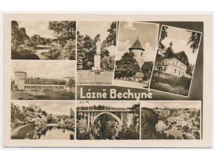 64 - Táborsko, Lázně Bechyně, 8-mi záběr dominant, cca 1935