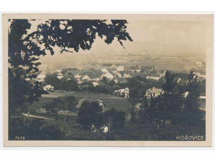 02 - Berounsko, Hořovice, celkový pohled, cca 1939