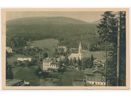 66 - Trutnovsko, Janské Lázně (Johannisbad), celkový pohled, cca 1929