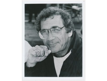 Polack Sydney (1934-2008), americký režiséra herec, fotografie s vl. podpisem