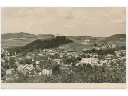28 - Klatovsko, Šumava, Sušice , celkový pohled, cca 1949
