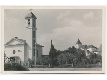 01 - Benešovsko, Netvořice, Kostel Nanebevzetí Panny Marie, cca 1940