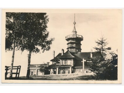 38 - Náchodsko, Dobrošov, Jiráskova chata, cca 1949