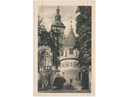 47 - Plzeň, Františkánský kostel, cca 1935