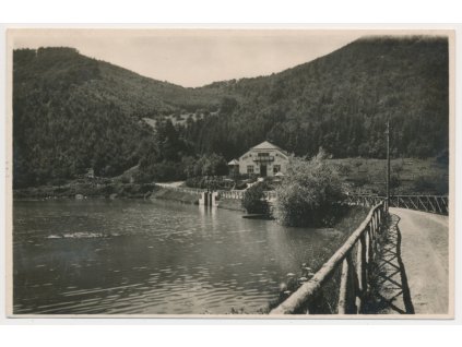 Slovensko, Trenčianské Teplice, Kiosk pod Klepáčom, cca 1930